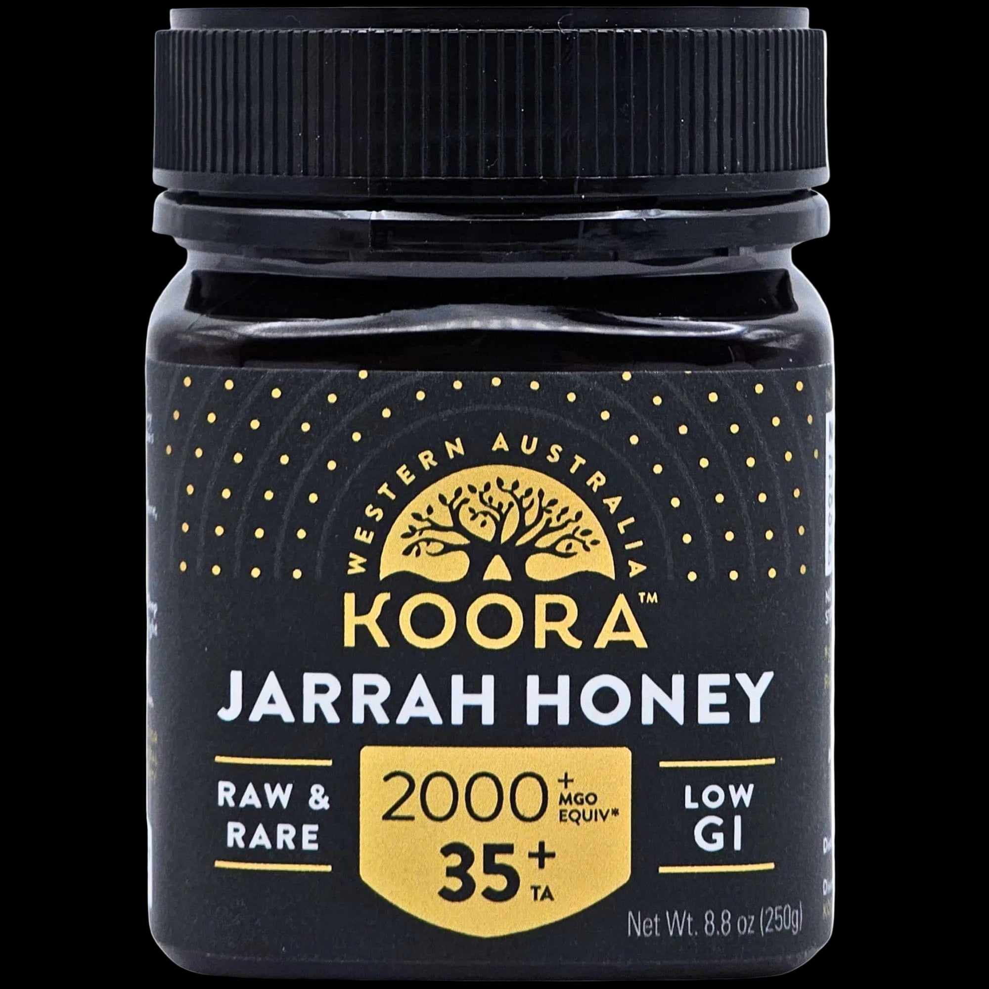 Jarrah Honey TA35+ (Equivalent to Antimicrobial Rating of MGO 2000