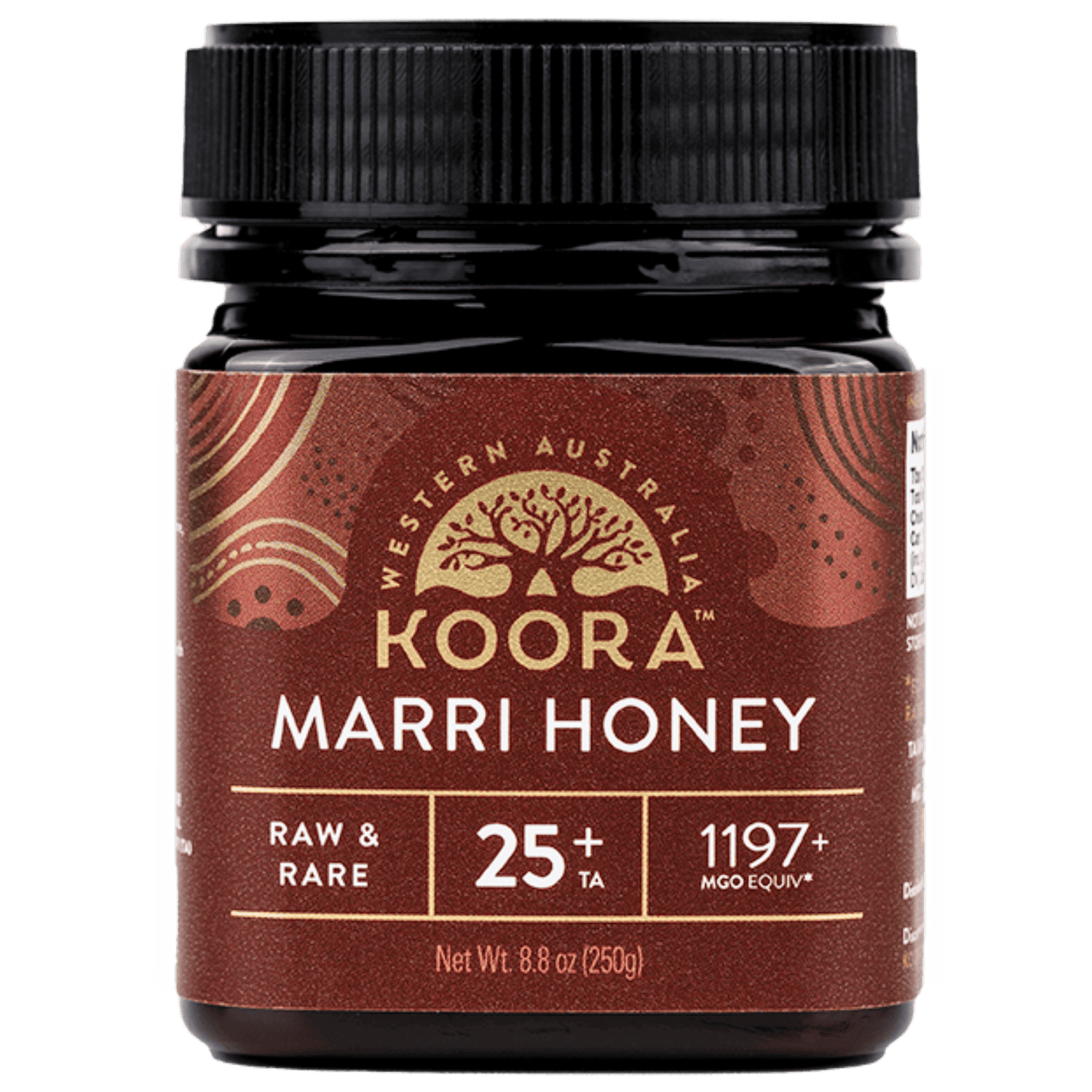 Marri Honey TA25+ (Equivalent to Antimicrobial Rating of MGO 1197+ in Manuka Honey)