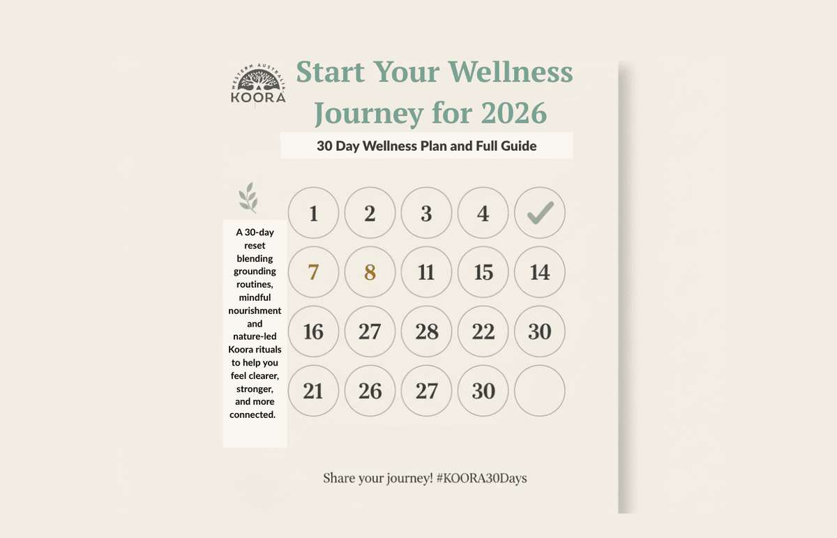 Koora Honey 30 Day Wellness Plan