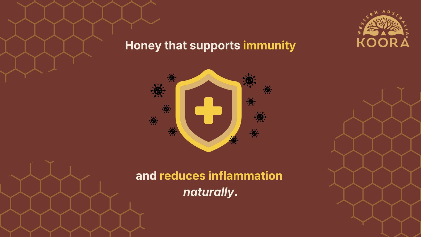 Koora Honey supports immunity and reduces inflammation naturally