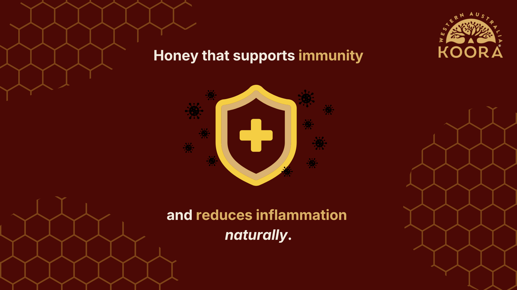 Koora Honey supports immunity and reduces inflammation naturally