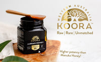 Jarrah Honey TA35+ (Equivalent to Antimicrobial Rating of MGO 2000+ in Manuka Honey)