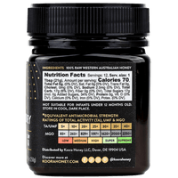 Jarrah Honey TA35+ (Equivalent to Antimicrobial Rating of MGO 2000+ in Manuka Honey)