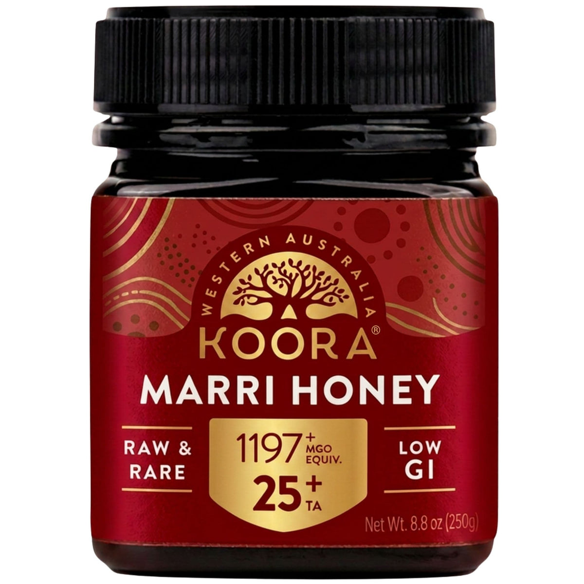 Marri Honey TA25+ (Equivalent to Antimicrobial Rating of MGO 1197+ in Manuka Honey)