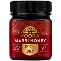Marri Honey TA25+ (Equivalent to Antimicrobial Rating of MGO 1197+ in Manuka Honey)