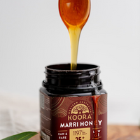 Marri Honey TA25+ (Equivalent to Antimicrobial Rating of MGO 1197+ in Manuka Honey)
